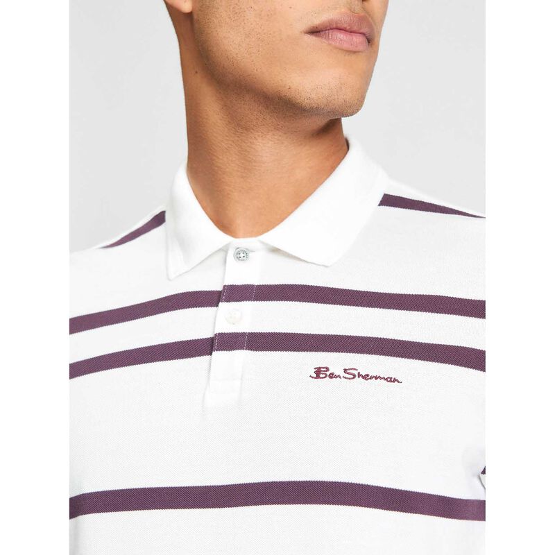 Ben Sherman Sports Stripe Polo image number 2